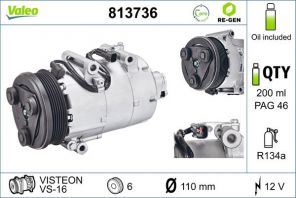 Valeo 813736 - Kompresor -