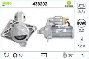 Valeo 438202 - Štartér -