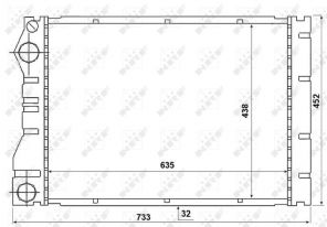 NRF 53975 - Chladič vody -