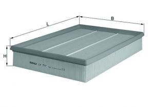 Knecht LX 717 - Vzduchový filter