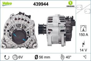 Valeo 439944 - Alternátor -