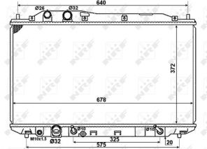 NRF 58379 - Chladič vody -