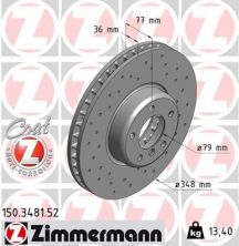 Zimmermann 150.3481.52 - Brzdový kotúč -