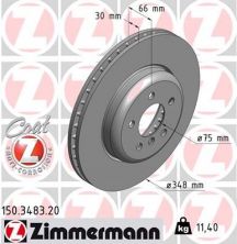 Zimmermann 150.3483.20 - Brzdový kotúč -