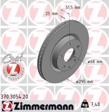 Zimmermann 370.3054.20 - Brzdový kotúč -