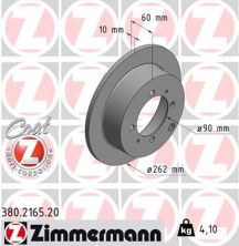Zimmermann 380.2165.20 - Brzdový kotúč -