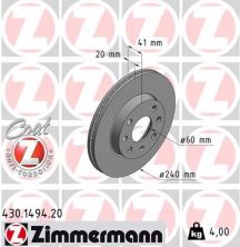 Zimmermann 430.1494.20 - Brzdový kotúč -
