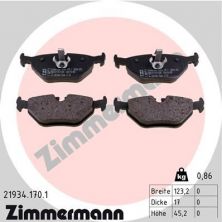 Zimmermann 21934.170.1 - Brzdové platničky -