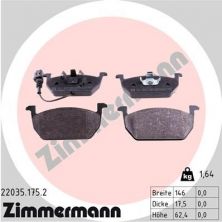 Zimmermann 22035.175.2 - Brzdové platničky -