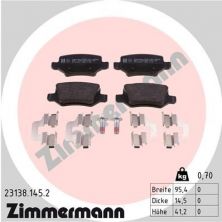 Zimmermann 23138.145.2 - Brzdové platničky -