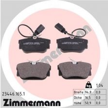 Zimmermann 23446.165.1 - Brzdové platničky -