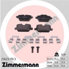 Zimmermann 23623.170.3 - Brzdové platničky -