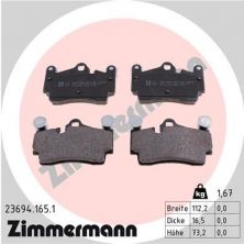 Zimmermann 23694.165.1 - Brzdové platničky -