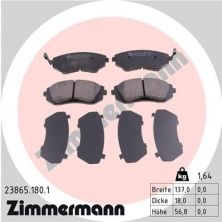 Zimmermann 23865.180.1 - Brzdové platničky -