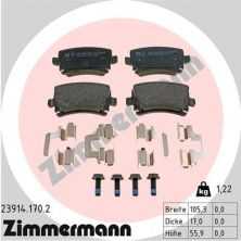 Zimmermann 23914.170.2 - Brzdové platničky -