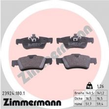 Zimmermann 23924.180.1 - Brzdové platničky -