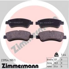 Zimmermann 23954.190.1 - Brzdové platničky -