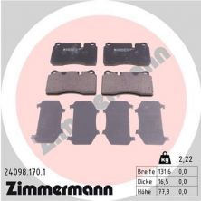 Zimmermann 24098.170.1 - Brzdové platničky -