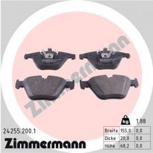 Zimmermann 24255.200.1 - Brzdové platničky -