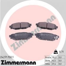 Zimmermann 24271.150.1 - Brzdové platničky -