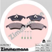 Zimmermann 24310.190.1 - Brzdové platničky -