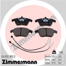 Zimmermann 24332.185.2 - Brzdové platničky -