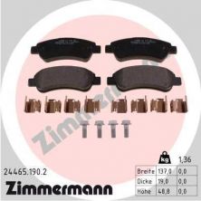 Zimmermann 24465.190.2 - Brzdové platničky -