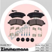 Zimmermann 24466.190.2 - Brzdové platničky -