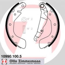 Zimmermann 10990.100.5 - Brzdové čeľuste -