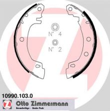 Zimmermann 10990.103.0 - Brzdové čeľuste -