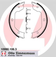 Zimmermann 10990.106.3 - Parkovacia brzda -