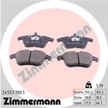 Zimmermann 24557.190.1 - Brzdové platničky -