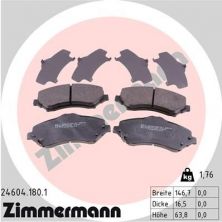 Zimmermann 24604.180.1 - Brzdové platničky -