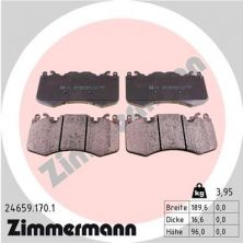 Zimmermann 24659.170.1 - Brzdové platničky -