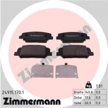 Zimmermann 24915.170.1 - Brzdové platničky -