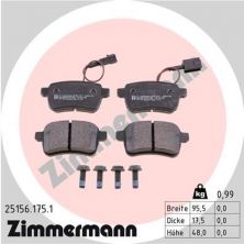 Zimmermann 25156.175.1 - Brzdové platničky -