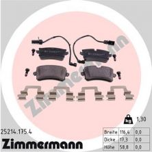 Zimmermann 25214.175.4 - Brzdové platničky -