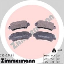 Zimmermann 25540.145.1 - Brzdové platničky -
