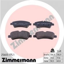 Zimmermann 25603.175.1 - Brzdové platničky -