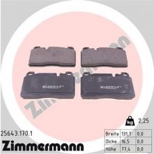 Zimmermann 25643.170.1 - Brzdové platničky -