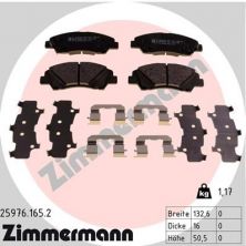 Zimmermann 25976.165.2 - Brzdové platničky -
