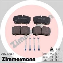 Zimmermann 29123.200.1 - Brzdové platničky -