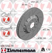 Zimmermann 600.3262.70 - Brzdový kotúč -