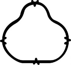 Corteco 026285H - Tesnenie sacieho potrubia