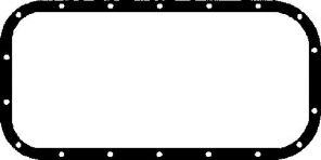 Corteco 028007P - Tesnenie olejovej vane motora