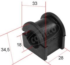 Corteco 80000450 - Upevňovací diel