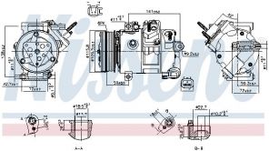 Nissens 890772 - Kompresor -