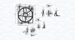Magneti Marelli 069422787010 - Ventilátor motora