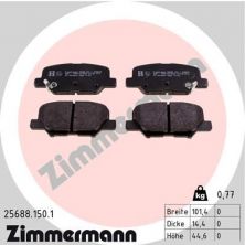 Zimmermann 25688.150.1 - Brzdové platničky -