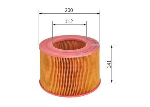 Bosch 1 457 433 734 - Vzduchový filter